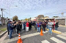 Una de las primeras movilizaciones de los vecinos de Ruta 21, Foto: Archivo