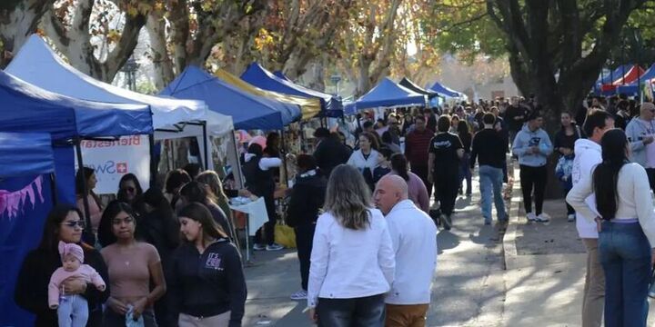 Imagen de Con pe&ntilde;as, ferias y m&uacute;sica en vivo, los vecinos de Arroyo Seco celebraron el D&iacute;a de la Independencia y el aniversario de la ciudad