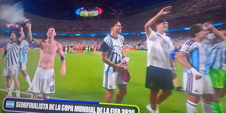 Imagen de &Eacute;PICA CLASIFICACI&Oacute;N: Argentina sufri&oacute;, lo destrab&oacute; en el alargue y est&aacute; en las semifinales del Mundial