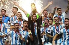 La selecci&oacute;n argentina fue campe&oacute;n en Qatar 2022