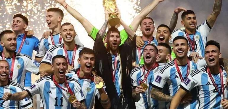 La selecci&oacute;n argentina fue campe&oacute;n en Qatar 2022