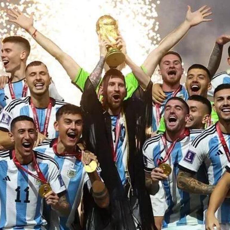 La selecci&oacute;n argentina fue campe&oacute;n en Qatar 2022