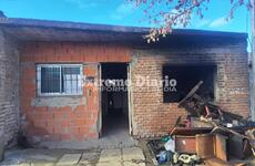 No le qued&oacute; nada. La casa est&aacute; sobre calle Urquiza al 200
