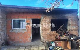 No le qued&oacute; nada. La casa est&aacute; sobre calle Urquiza al 200