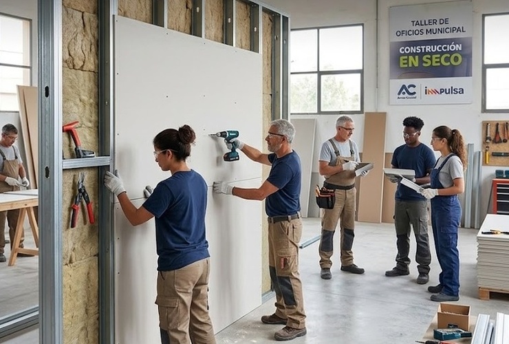 Imagen de Se abre la inscripci&oacute;n para el Curso Municipal de Construcci&oacute;n en Seco