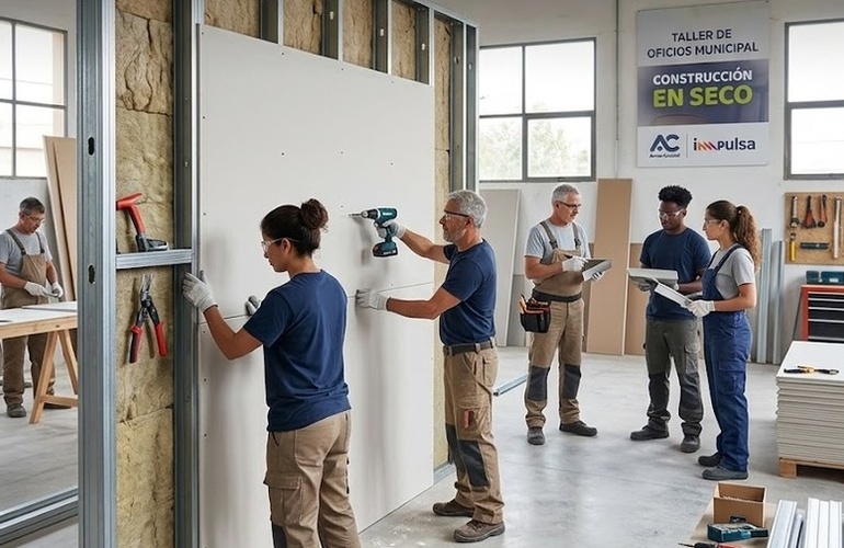 Imagen de Se abre la inscripci&oacute;n para el Curso Municipal de Construcci&oacute;n en Seco