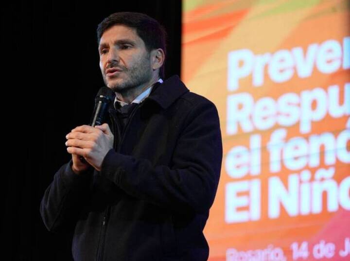 Imagen de Pullaro present&oacute; un plan estrat&eacute;gico y un fondo de $10.000 millones para mitigar el impacto de "El Ni&ntilde;o"