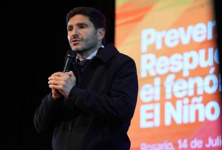 Imagen de Pullaro present&oacute; un plan estrat&eacute;gico y un fondo de $10.000 millones para mitigar el impacto de "El Ni&ntilde;o"