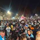 Imagen de La Plaza 9 de Julio volvió a ser el corazón de los festejos por Argentina Imagen de La Plaza 9 de Julio volvió a ser el corazón de los festejos por Argentina