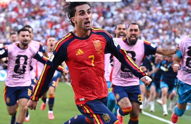 Imagen de Final del sue&ntilde;o: Espa&ntilde;a se consagr&oacute; campe&oacute;n y Argentina se qued&oacute; a las puertas de la gloria