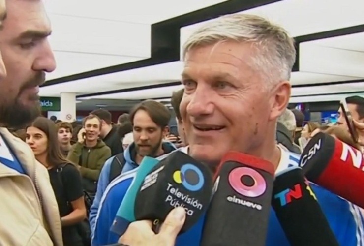 El padre de Lo Celso habl&oacute; sobre la bandera de Malvinas en el triunfo ante Inglaterra: "No lo pod&iacute;a creer, fue muy emotivo".