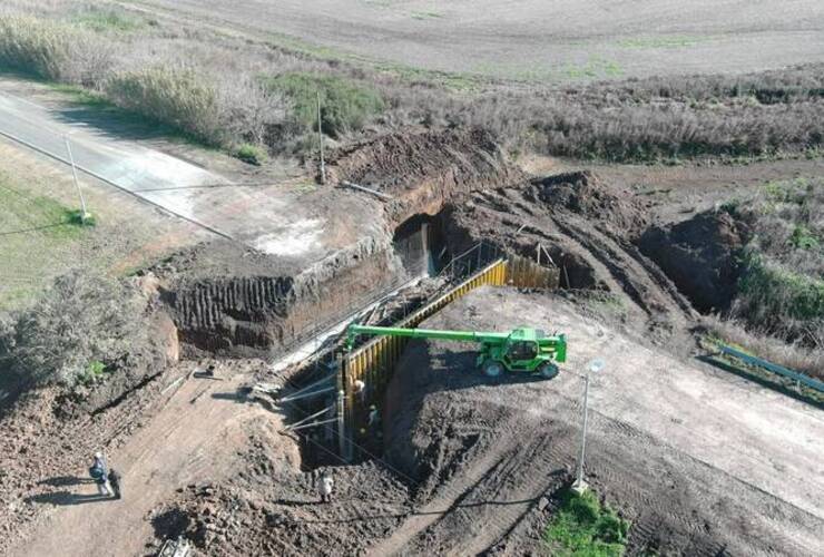 Imagen de Arroyo Fr&iacute;as una obra esperada durante d&eacute;cadas para evitar anegamientos