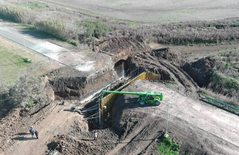 Imagen de Arroyo Fr&iacute;as una obra esperada durante d&eacute;cadas para evitar anegamientos