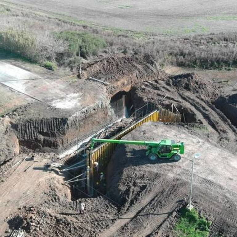 Imagen de Arroyo Fr&iacute;as una obra esperada durante d&eacute;cadas para evitar anegamientos