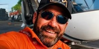 Imagen de Dolor en Rosario por la muerte del piloto Mat&iacute;as "Ronco" Valenzuela en el helic&oacute;ptero que cay&oacute; en San Juan