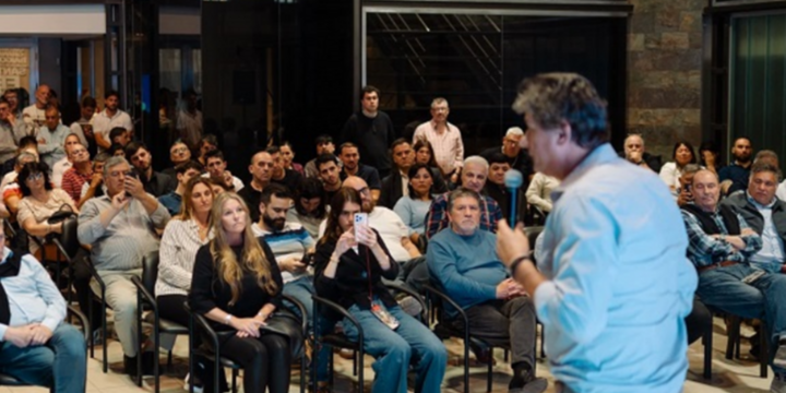 Imagen de Nizar Esper y dirigentes de La C&aacute;mpora participaron del lanzamiento de RA&Iacute;S en Santa Fe