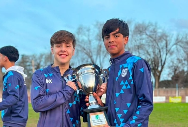Imagen de Catramando y Jazm&iacute;n, campeones con el Selectivo de la Liga Regional del Sud