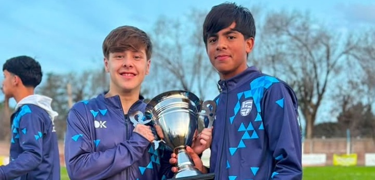 Imagen de Catramando y Jazm&iacute;n, campeones con el Selectivo de la Liga Regional del Sud