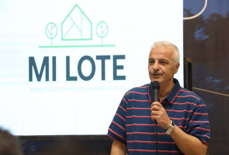 En noviembre de 2022, se sortearon los 60 terrenos del Loteo Mi Lote (Primer Loteo Municipal), fue durante la gesti&oacute;n de Nizar Esper. Foto: Archivo