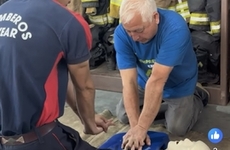 Imagen de Bomberos Voluntarios de Alvear capacitaron en primeros auxilios a emprendedores y artesanos locales