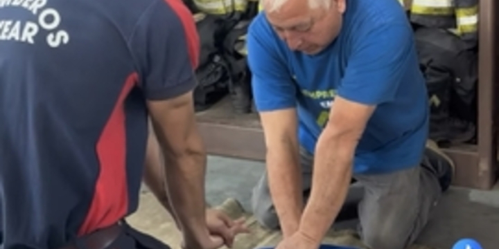 Imagen de Bomberos Voluntarios de Alvear capacitaron en primeros auxilios a emprendedores y artesanos locales