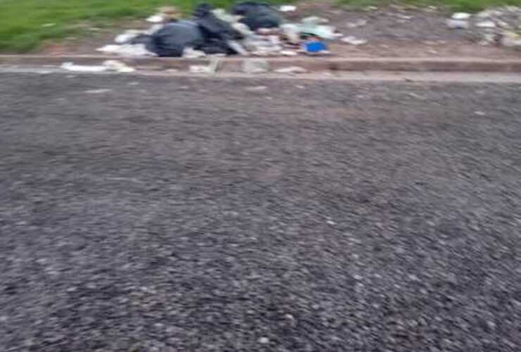 Imagen de Vecinos del barrio Gendarmer&iacute;a reclaman por la falta de recolecci&oacute;n de residuos