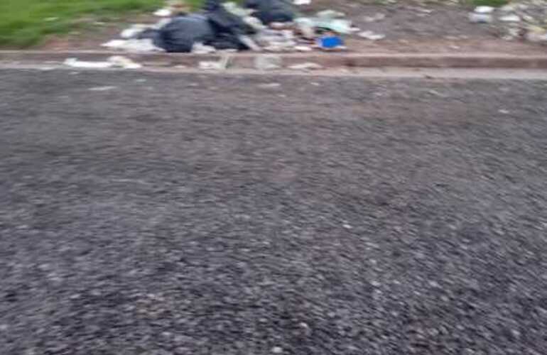 Imagen de Vecinos del barrio Gendarmer&iacute;a reclaman por la falta de recolecci&oacute;n de residuos