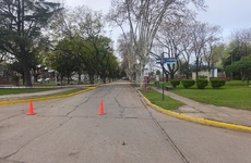 Imagen de Tr&aacute;nsito afectado: Calzada cortada en zona del anfiteatro por tareas de mantenimiento