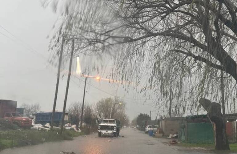 Imagen de Consecuencias del temporal: se registran anegamientos en distintos puntos de la ciudad