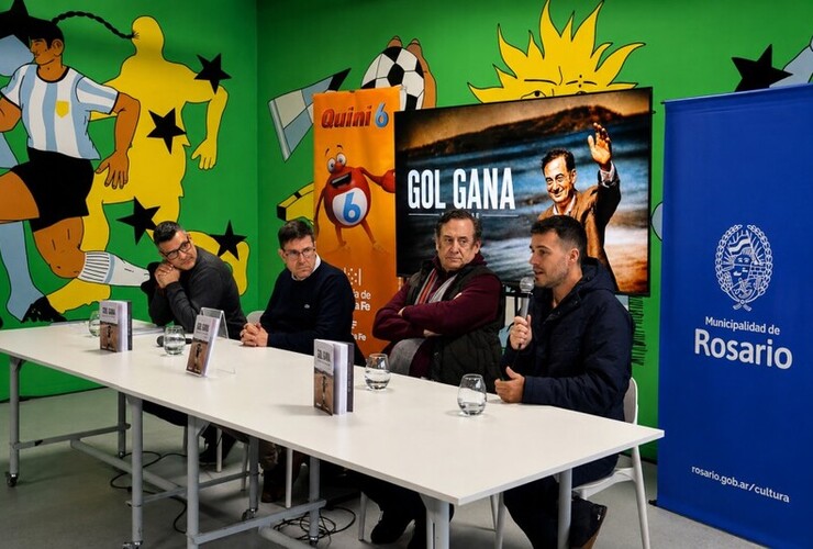 Imagen de Con la presencia de Alejandro Awada, se present&oacute; el segundo cap&iacute;tulo de la miniserie �Gol Gana�