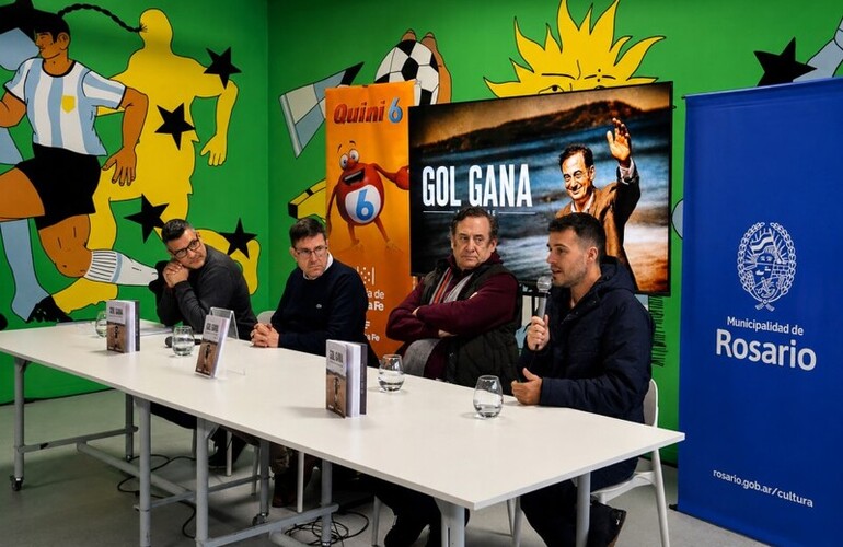Imagen de Con la presencia de Alejandro Awada, se present&oacute; el segundo cap&iacute;tulo de la miniserie �Gol Gana�