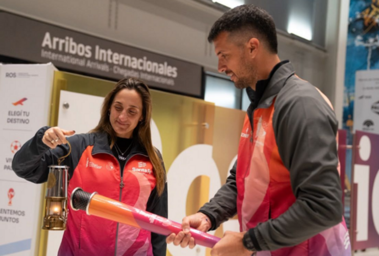 Imagen de La Antorcha Suramericana lleg&oacute; a Santa Fe e inicia un hist&oacute;rico recorrido por los 19 departamentos