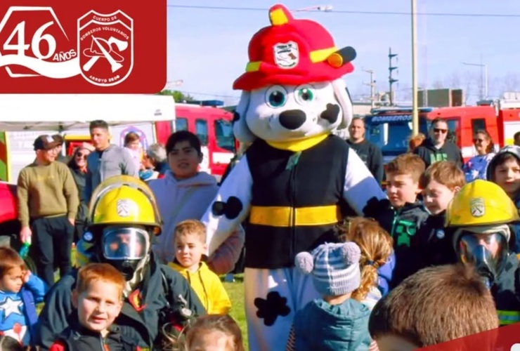 Imagen de Bomberos reprogramaron el festejo por el D&iacute;a del Ni&ntilde;o en Arroyo Seco