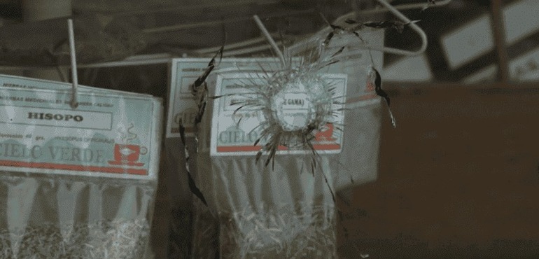 Los tiros dieron en la casa del intendente y en su farmacia.