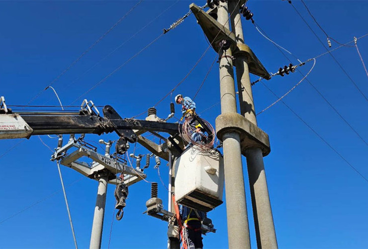 Imagen de La EPE ejecuta trabajos de mantenimiento y hay corte de energ&iacute;a en Barrio Playa Hermosa