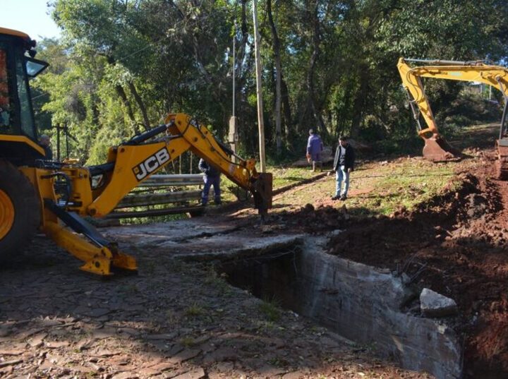 Imagen de Pueblo Esther: inician las obras de recambio del puente sobre calle Pasteur e informan un corte de tr&aacute;nsito por 10 d&iacute;as
