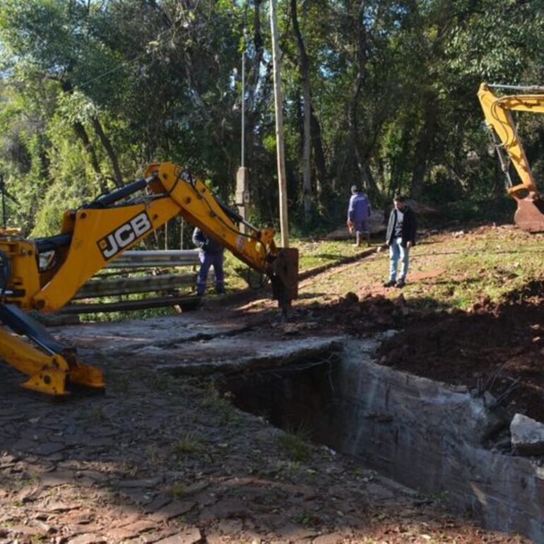 Imagen de Pueblo Esther: inician las obras de recambio del puente sobre calle Pasteur e informan un corte de tr&aacute;nsito por 10 d&iacute;as