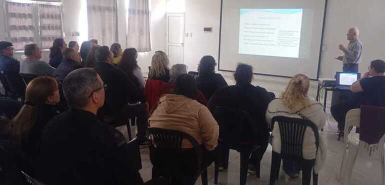La charla est&aacute; a cargo de Marcelo Tognetti.