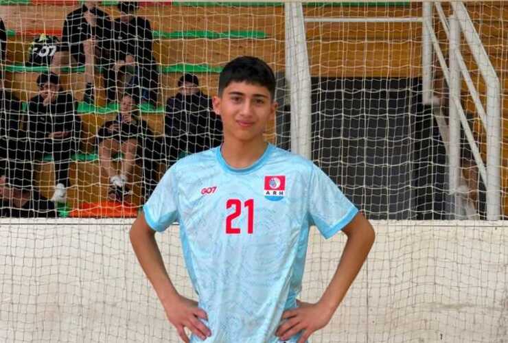 Imagen de Francesco Derusci fue seleccionado para representar a la Asociaci&oacute;n Rosarina de Handball