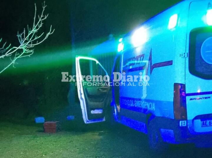 Personal del SIES brindó atención a la familia y a la víctima golpeada. Personal del SIES brindó atención a la familia y a la víctima golpeada.