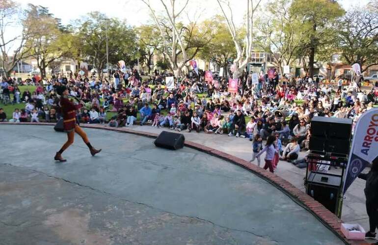 Imagen de Multitudinaria convocatoria en el Anfiteatro Municipal para celebrar el D&iacute;a de las Infancias en Arroyo Seco