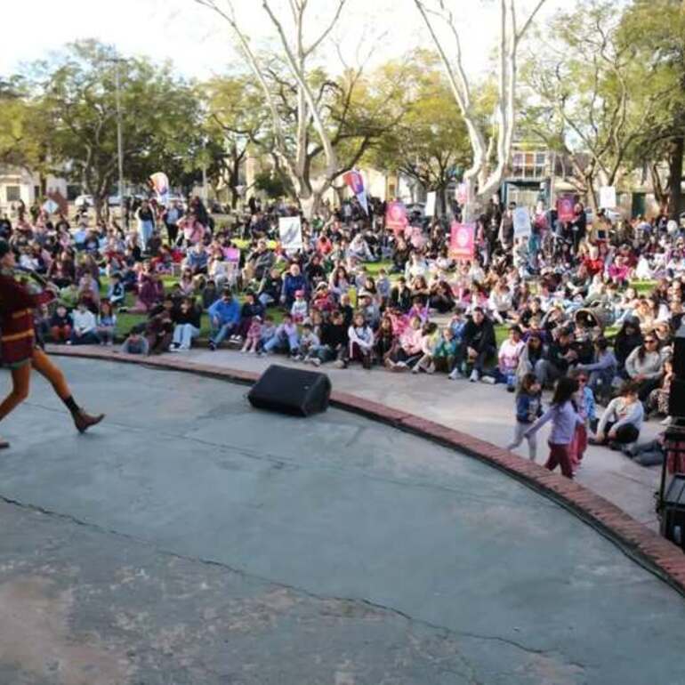 Imagen de Multitudinaria convocatoria en el Anfiteatro Municipal para celebrar el D&iacute;a de las Infancias en Arroyo Seco