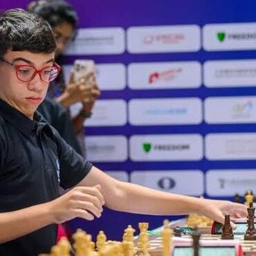 Imagen de Faustino Oro consolida su lugar en la &eacute;lite tras vencer nuevamente al n&uacute;mero uno Magnus Carlsen