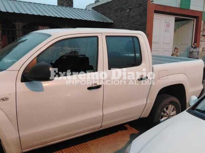 Imagen de MATERIAL EXCLUSIVO: As&iacute; fue el momento del ataque a la propiedad de Juli&aacute;n Cardo