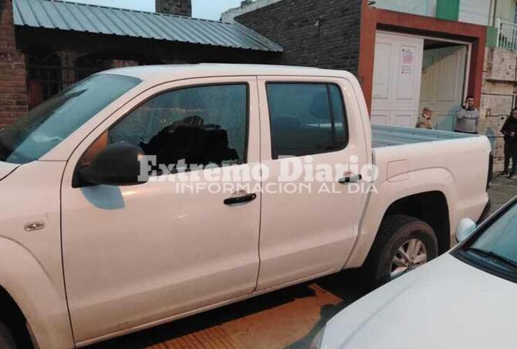 Imagen de MATERIAL EXCLUSIVO: As&iacute; fue el momento del ataque a la propiedad de Juli&aacute;n Cardo