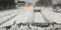 Imagen de Fuerte temporal de viento y granizo provoc&oacute; voladura de techos y destrozos en el sur provincial