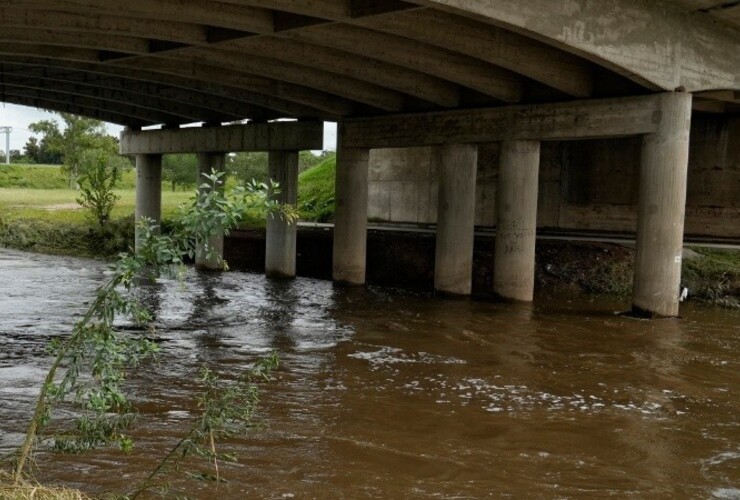 Fotograf&iacute;a de archivo del arroyo Ludue&ntilde;a de Rosario. (Alan Monz&oacute;n)