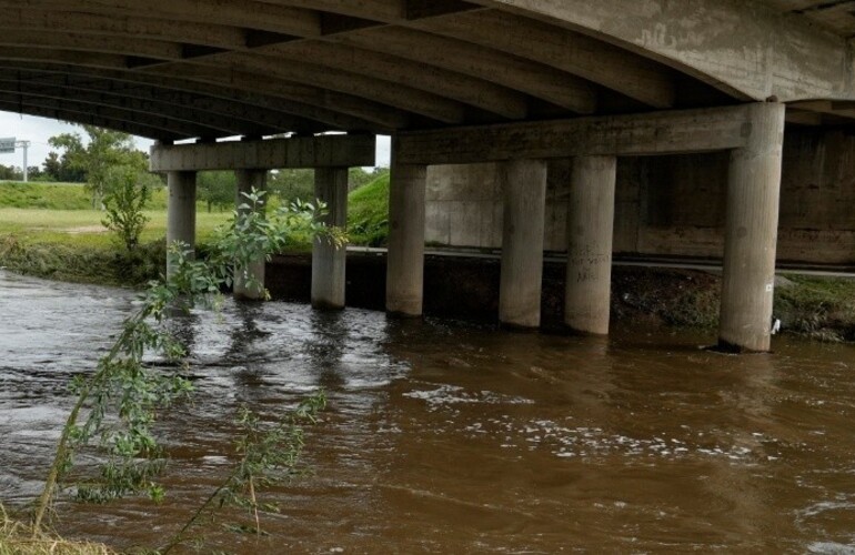 Fotograf&iacute;a de archivo del arroyo Ludue&ntilde;a de Rosario. (Alan Monz&oacute;n)