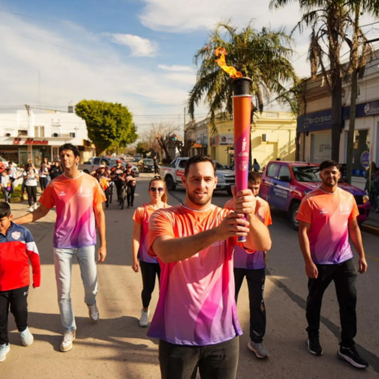 Imagen de Arroyo Seco recibe el Fuego Sudamericano este martes con un evento deportivo y tecnol&oacute;gico en el Anfiteatro Municipa