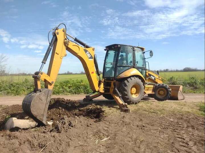 Imagen de Albarellos: trabajos para mejorar el escurrimiento del agua